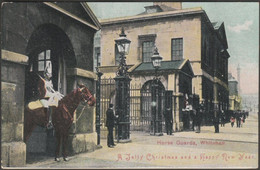 Horse Guards, Whitehall, London, C.1905 - Postcard - Whitehall