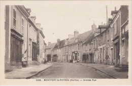 72 - Montfort-le-Gesnois (Montfort-le-Rotrou)  - Grande Rue - Montfort Le Gesnois