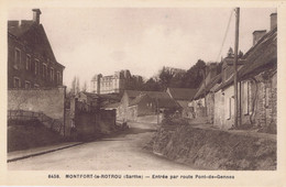 72 - Montfort-le-Gesnois (Montfort-le-Rotrou)  - Entrée Par La Route De Pont-de-Gennes - Montfort Le Gesnois