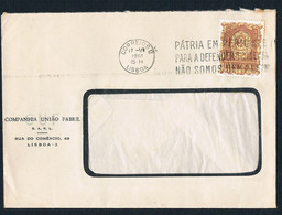 1961 - FDC - Lisbon, Portugal - Companhia União Fabril - S.A.R.L. - FDC