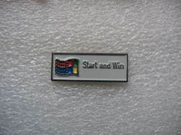 Pin's Windows. Start And Win - Computers