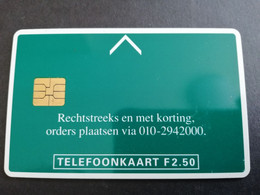 NETHERLANDS  CHIPCARD   ABN/AMRO BELEGGINGSLIJN  HFL 2,50 PRIVATE  NO CRD 208  MINT CARD    ** 5275** - Ohne Zuordnung