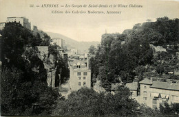 Annonay * Les Gorges De St Denis Et Le Vieux Château - Annonay