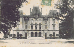 72 - Montfort-le-Gesnois (Montfort-le-Rotrou)  - Le Château - Côté Nord-Est - Montfort Le Gesnois