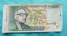 MAURICE  -  Billet 200 Rupees Roupies - Mauricio