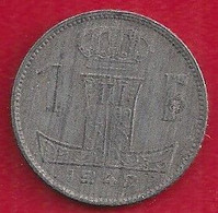BELGIQUE - 1 FRANC - 1942 - 1 Franc
