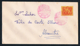 1971 - FDC - Portugal, Vila São Jorge To Alcoentre - With Two Cancels - Presidential Visit - FDC