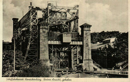 HENRICHENBURG Schiffshebewerk  Untere Ansicht, Gehoben - Castrop-Rauxel