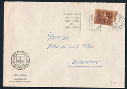 1971 - FDC - Portugal, Vila Franca De Xira To Alcoentre - Pinto & Sotto Bank Mayor - Portugal With Bank Cancel - FDC