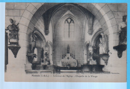 Monnaie  Interieur De L'église   Chapelle De La Vierge - Monnaie