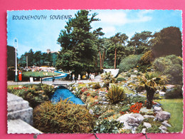 Visuel Très Peu Courant - Angleterre - Bournemouth - The Pleasure Gardens From The Pavilion - R/verso - Bournemouth (from 1972)