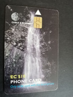 ST VINCENT & GRENADINES CHIPCARD   $10,- FALLS OF BALEINE     Fine Used Card  ** 5314** - Saint-Vincent-et-les-Grenadines