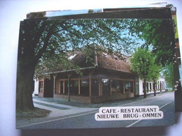 Nederland Holland Pays Bas Ommen Met Café Restaurant Nieuwe Brug - Ommen