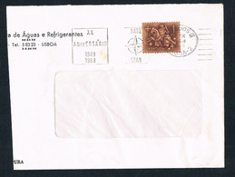 Cover - Lisbon, Portugal - 20th Anniversary 1949 - 1969 - FDC