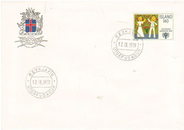 Iceland Island 1979  International Year Of The Child. MI 543 FDC - Cartas & Documentos