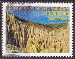 Timbre Oblitéré N° 1866(Yvert) Madagascar 2004 - Tsingy Rouge D'Irodo - Madagascar (1960-...)