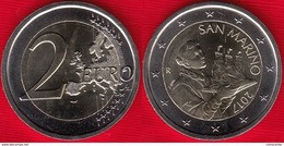 San Marino 2 Euro 2019 BiMetallic Coin UNC - San Marino