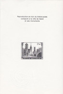 ZNP4 / FR - 1972 - OPB/COB 1594 - Feuillets Noir & Blanc