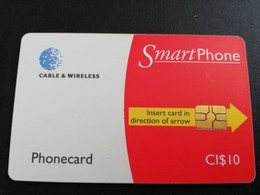 CAYMAN ISLANDS CI$10 , CHIPCARD    Fine Used Card  ** 5317 ** - Kaaimaneilanden