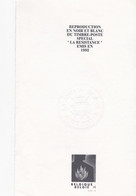 ZNP26 / FR - 1994 - OPB/COB 2444 - Feuillets Noir & Blanc