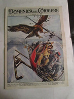 # DOMENICA DEL CORRIERE N 10 - 1960 AQUILA CONTRO ELICOTTERO / SVIZZERA UCCISE DALLA VALANGA - First Editions