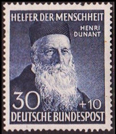 1952. DEUTSCHE BUNDESPOST. Helfer Der Menschheit.  30 + 10 Pf. Hinged. (Michel 159) - JF418562 - Neufs