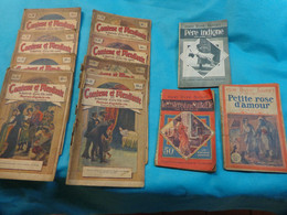 Lot De Livres Roman Et Autres Par Andre Mad-m. Vigier-e. De Riche- Etc.. - Wholesale, Bulk Lots