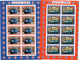 Moldova / PMR Transnistria . EUROPA  CEPT 2013 ( Post Mail Transport ).Imperf. 2 M/S Of 10 - Moldavie