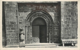 CPSM FRANCE 87 " Bussière Poitevine, Portail De L'église" - Bussiere Poitevine