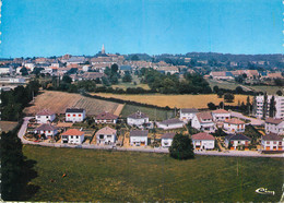 CPSM FRANCE 87 "St Germain Les Belles, Vue Générale Aérienne" - Saint Germain Les Belles