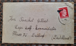 Deutschland Pour Duisburg ( Le 28 04 1943) Allemagne - Lettres & Documents
