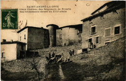 CPA AK St-ANDRÉ-la-COTE - Vieux Chateau Des Seigneurs De Riverie (572748) - Saint-André-la-Côte