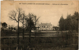 CPA AK St-LAURENT-de-CHAMOUSSET - Chateau De La Bourdeliere (572853) - Saint-Laurent-de-Chamousset