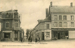 Breteuil * La Rue Gambetta * Graineterie Bourrellerie * Commerce Magasin DACHE Daché , MALHERBE - Breteuil