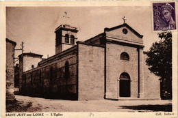 CPA AK St-JUST-sur-LOIRE - L'Église (580882) - Saint Just Saint Rambert