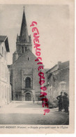 86- SAINT BENOIT- ST BENOIT- FACADE PRINCIPALE OUEST DE L' EGLISE  - VIENNE - Saint Benoît