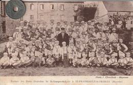 53 - Carte Postale Ancienne De Saint Fraimbault Les Prières    La Fanfare - Autres & Non Classés