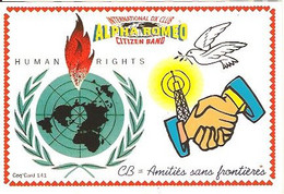 Poignée De Mains-qsl- Cb- Human Rights - CB