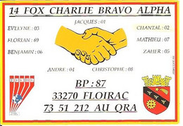 Poignée De Mains-qsl- Cb - Floirac - CB