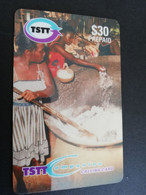 TRINIDAD & TOBAGO    $30,-  NO T&T-P 03   TSTT   FESTIVE COOK UP         ** 5348** - Trinidad En Tobago