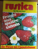 Rustica_N°126_28 Mai 1972_fraises Aux Quatre Saison_de Ficus En Caoutchouc - Jardinage