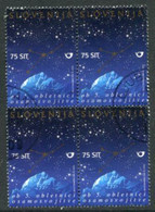 SLOVENIA 1996 Independence Anniversary Postally Used Block Of 4.  Michel 148 - Slowenien