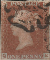 Great Britain 1843 Penny Red Imp. (QE) Plate 31 Used - Usati