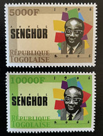 Togo 2006 Mi. 3304 - 3305 Leopold Sedar Senghor Président 1906 Senegal RARE 2 Valeurs - Togo (1960-...)