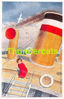 CPA ILLUSTRATEUR BERT FILLE PAQUEBOT ARTIST SIGNED GIRL PASSENGER SHIP PRIMUS - Hamm