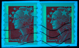 2008 Marianne De Beaujard N°4197 - 2 Superbes Variétés PH - Used Stamps