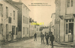 85 Ste Hermine, La Grande Rue, Côté St Hermant - Sainte Hermine