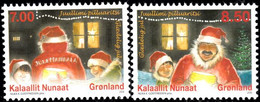 Greenland 2010 Christmas Stamps 2v MNH - Other & Unclassified