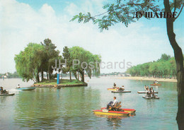 Dushanbe - Komsomol Lake - Pedal Boats - 1985 - Tajikistan USSR - Unused - Tadjikistan