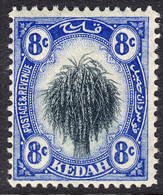 Kedah 1912 8c SG5 UMM - Kedah